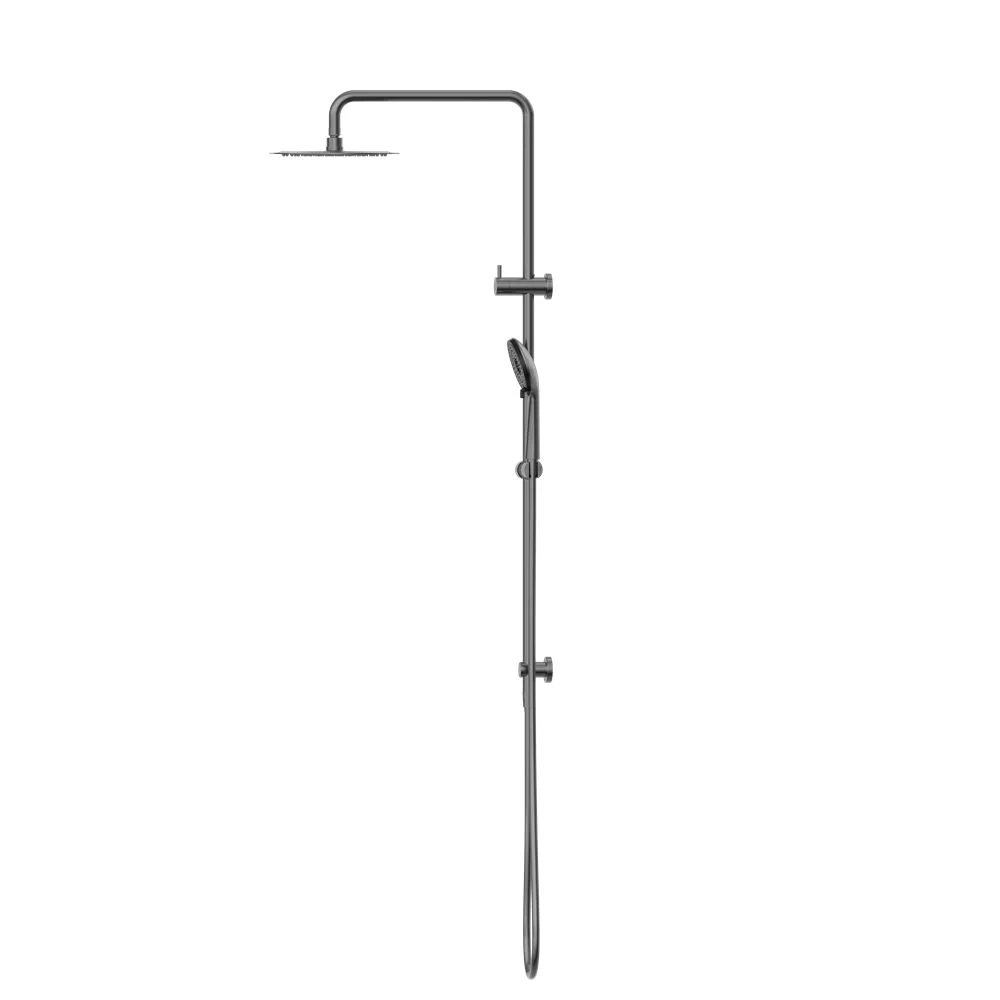 Nero Round Project Twin Shower - Gun Metal - Image 3
