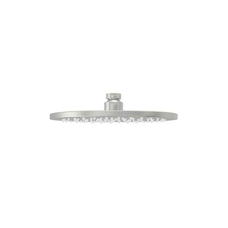 Meir Round Shower Head / Rose 200mm - PVD Brushed Nickel - Image 3