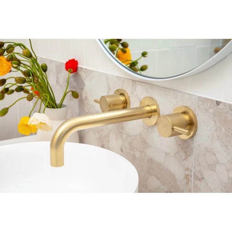 Meir Round Quarter Turn Wall Top Assemblies - PVD Tiger Bronze - Image 8