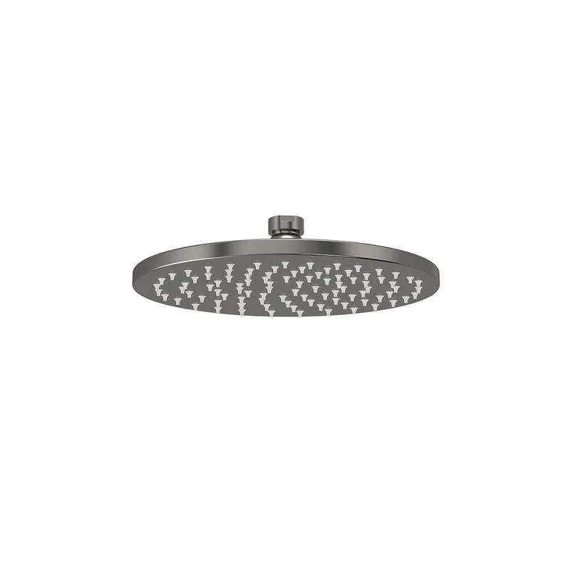 Meir Round Shower Head / Rose 200mm - Shadow Gun Metal