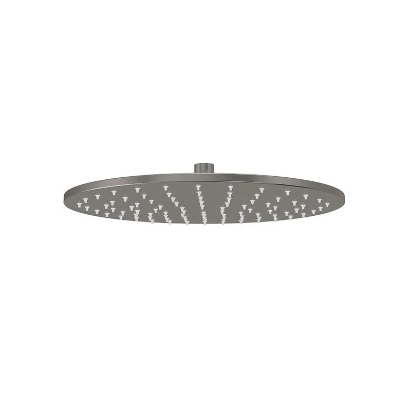 Meir Round Shower Head / Rose 300mm - Shadow Gun Metal