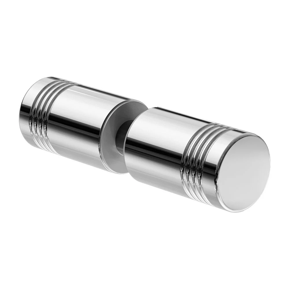 Nero Round Shower Knob - Chrome