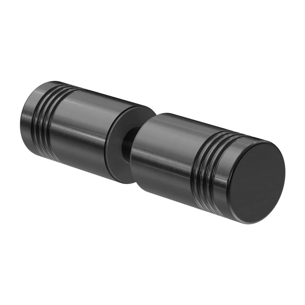 Nero Round Shower Knob - Gun Metal