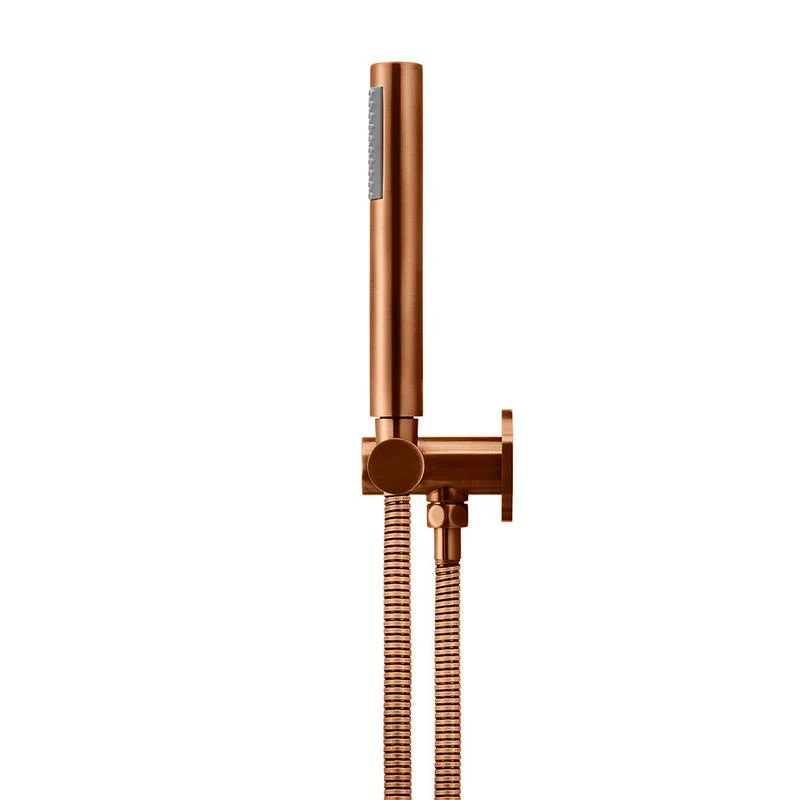 Meir Round Shower on Bracket - Lustre Bronze - Image 2