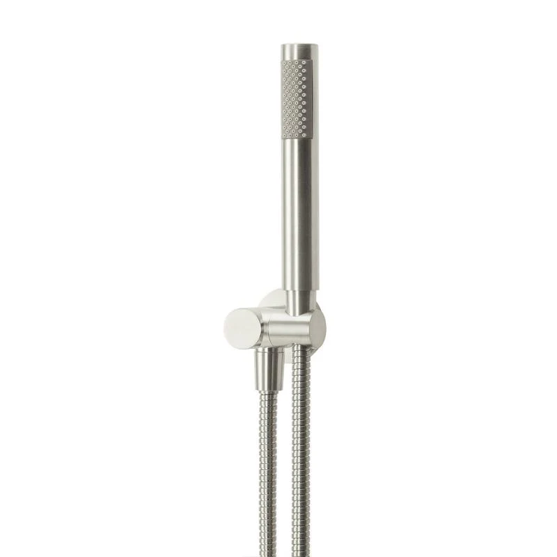 Meir Round Shower on Bracket - PVD Brushed Nickel