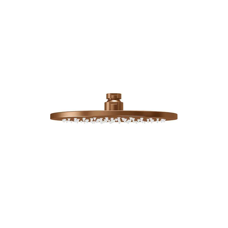 Meir Round Shower Head / Rose 200mm - Lustre Bronze - Image 3
