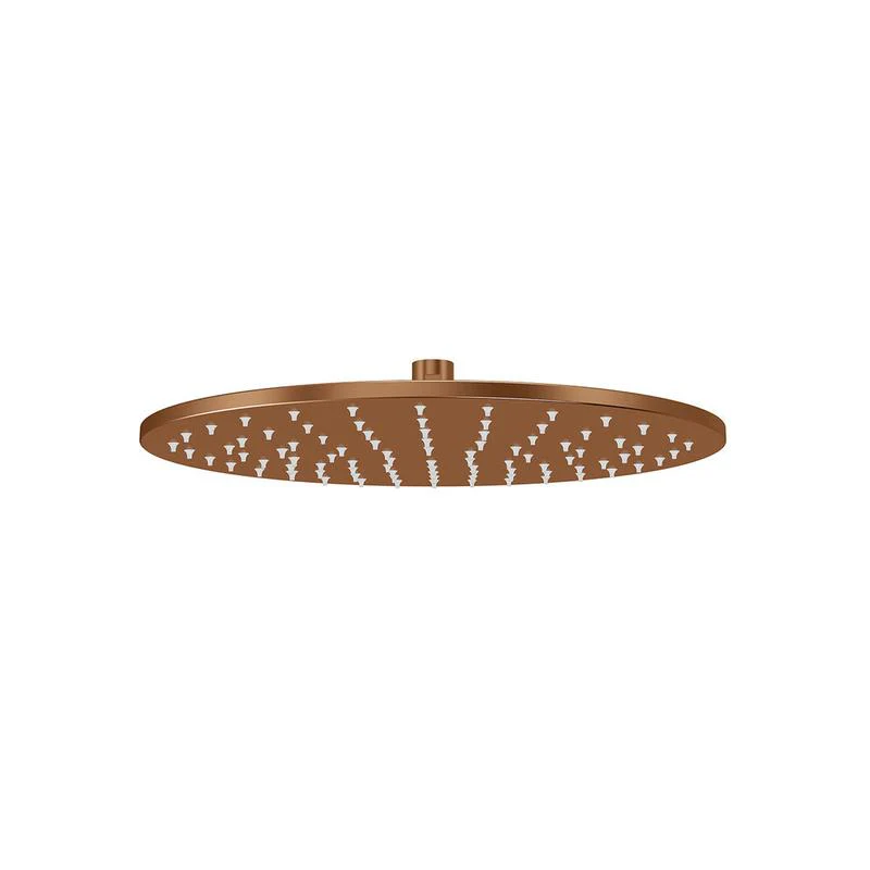 Meir Round Shower Head / Rose 300mm - Lustre Bronze