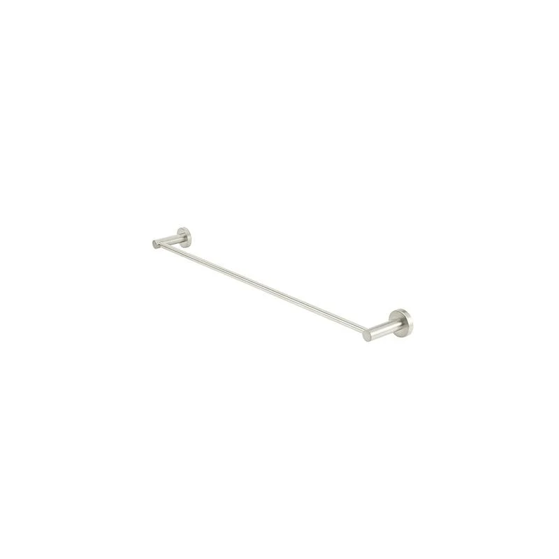 Meir Round Single Towel Rail 600mm - PVD Brushed Nickel - Image 4