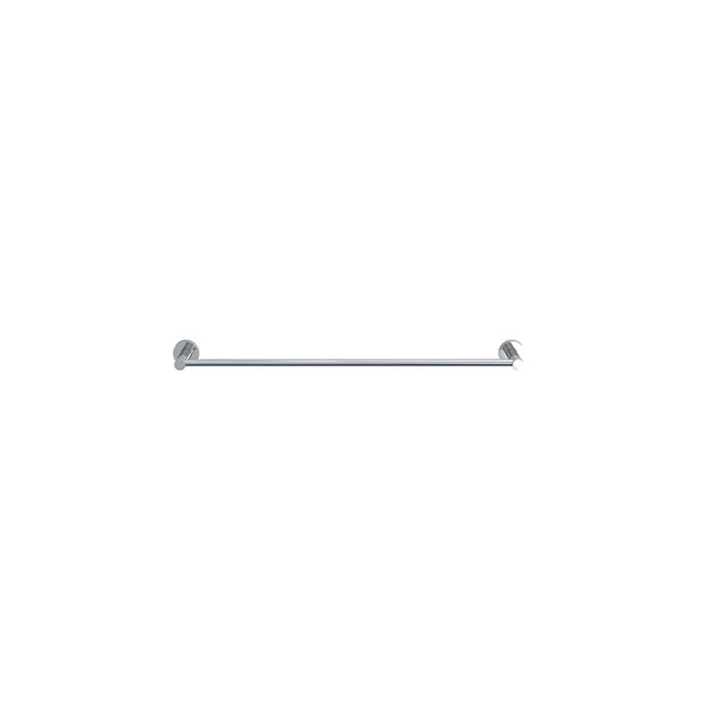 Meir Round Single Towel Rail 600mm - Polished Chrome - Image 2