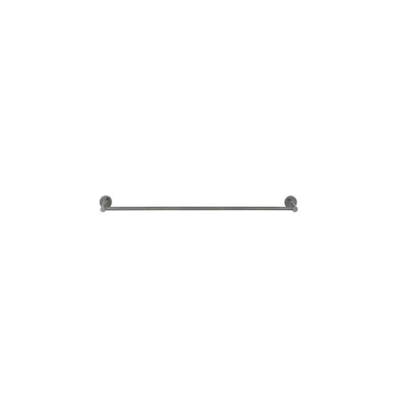 Meir Round Single Towel Rail 600mm - Shadow Gun Metal - Image 2