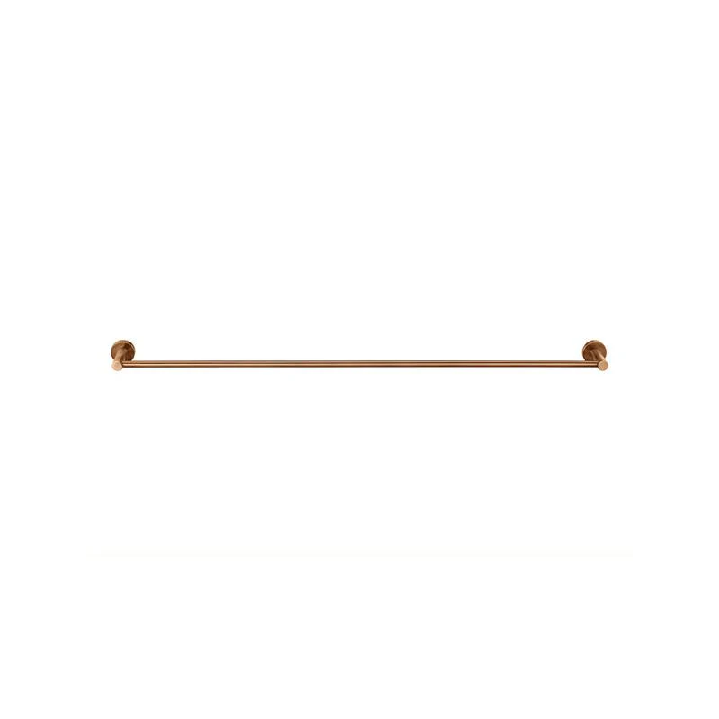 Meir Round Single Towel Rail - Lustre Bronze - Image 3