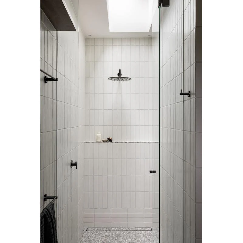 Meir Round Single Towel Rail - Shadow Gun Metal - Image 5