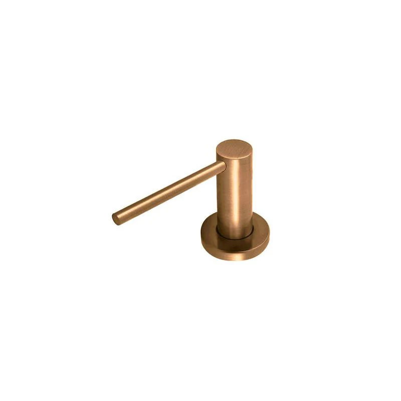 Meir Round Soap Dispenser - Lustre Bronze