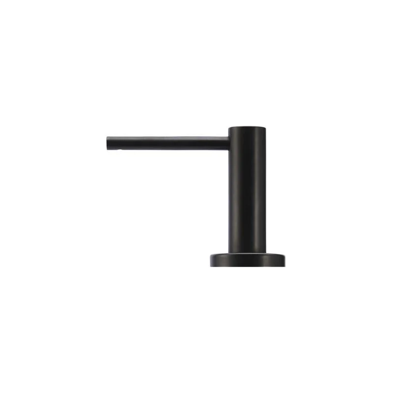 Meir Round Soap Dispenser - Black Matte - Image 2