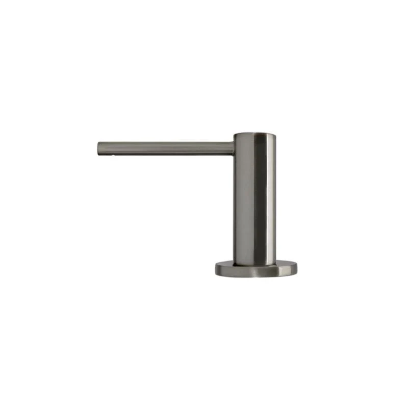 Meir Round Soap Dispenser - Shadow Gun Metal - Image 2