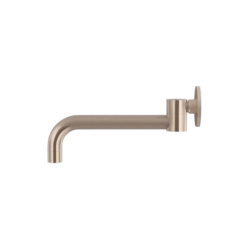 Meir Round Swivel Wall Spout - Champagne - Image 2