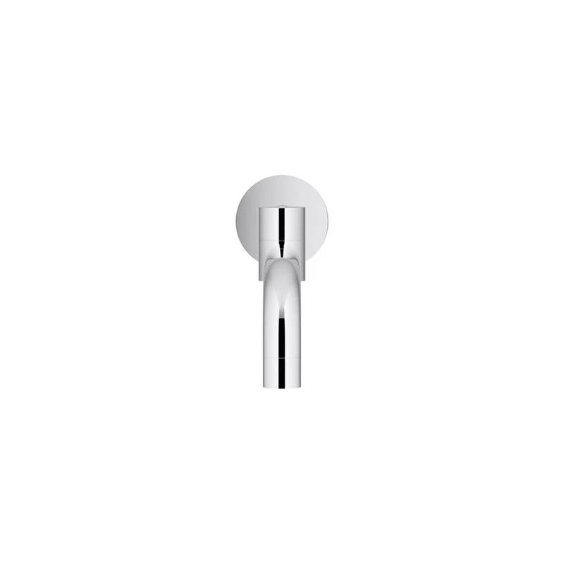 Meir Round Swivel Wall Spout - Polished Chrome - Image 3