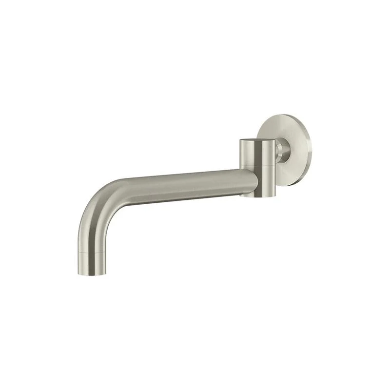 Meir Round Swivel Wall Spout - PVD Brushed Nickel