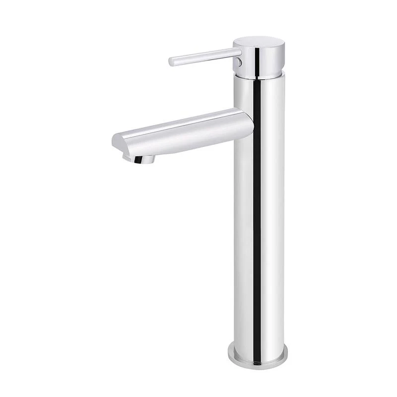 Meir Round Tall Basin Mixer Tap - Polished Chrome
