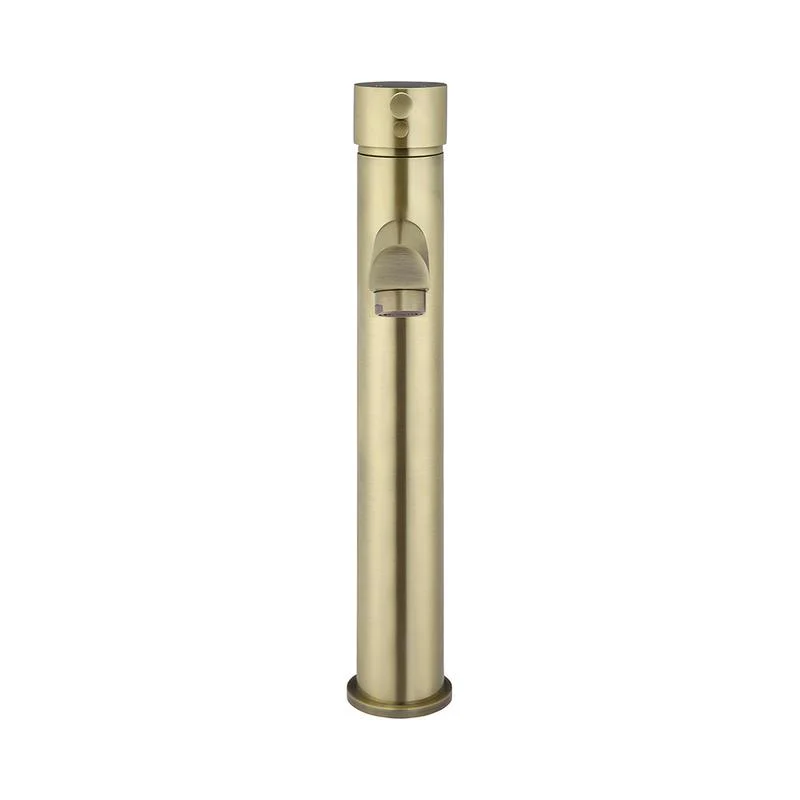 Meir Round Tall Basin Mixer Tap - PVD Tiger Bronze - Image 3