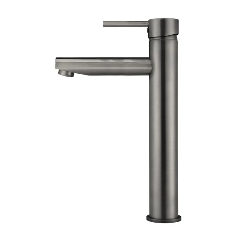 Meir Round Tall Basin Mixer Tap - Shadow Gun Metal - Image 2