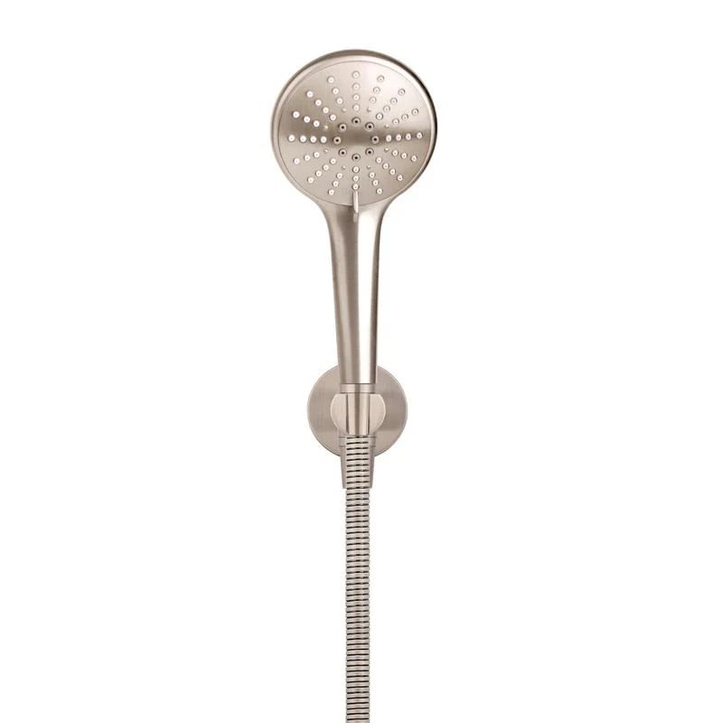 Meir Round Three Function Hand Shower on Fixed Bracket - Champagne - Image 2