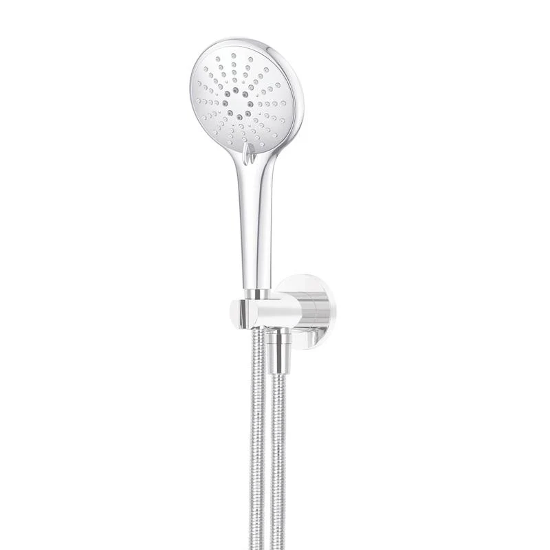 Meir Round Three Function Hand Shower on Fixed Bracket - Polished Chrome