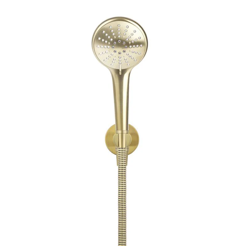 Meir Round Three Function Hand Shower on Fixed Bracket - PVD Tiger Bronze - Image 2