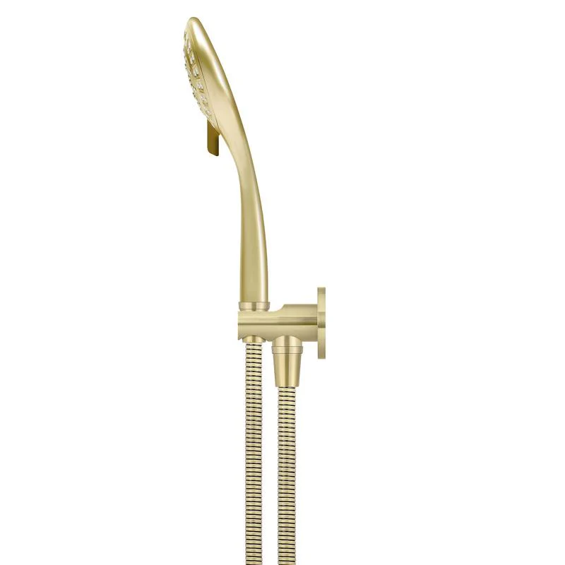 Meir Round Three Function Hand Shower on Fixed Bracket - PVD Tiger Bronze - Image 3