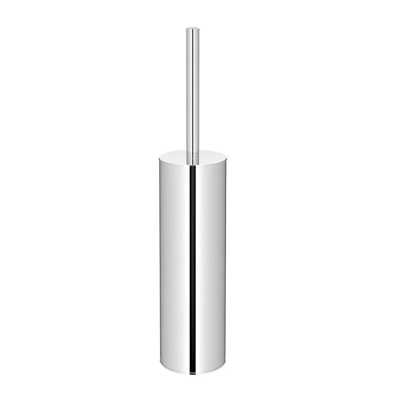 Meir Round Toilet Brush & Holder - Polished Chrome - Image 3
