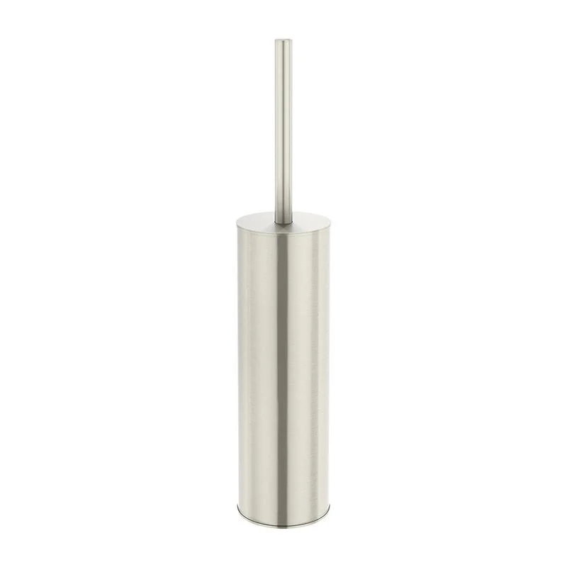 Meir Round Toilet Brush & Holder - PVD Brushed Nickel - Image 3