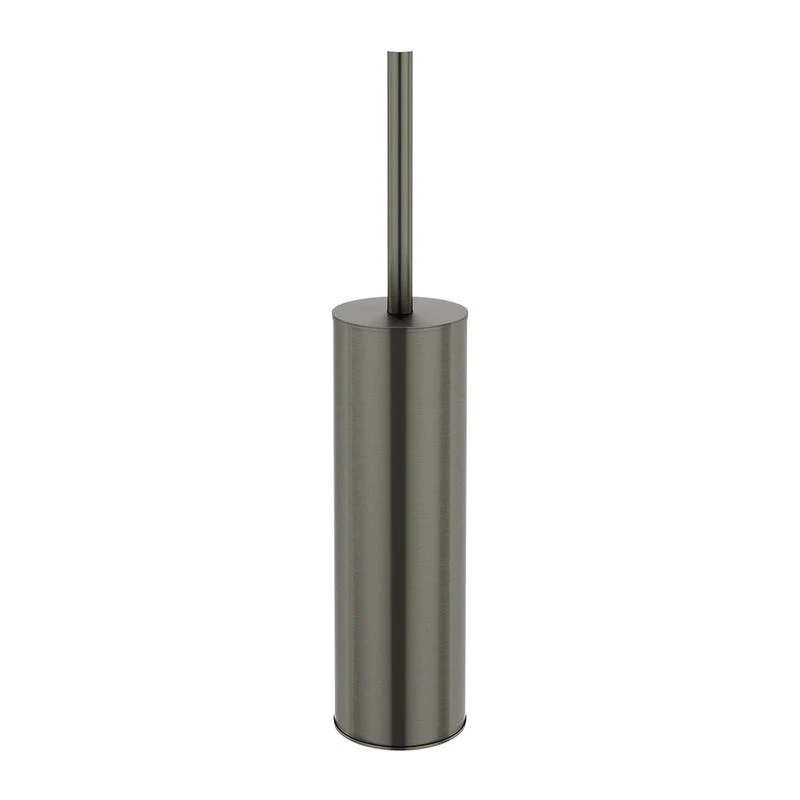 Meir Round Toilet Brush & Holder - Shadow Gun Metal - Image 3