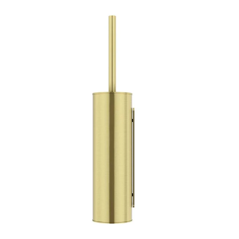 Meir Round Toilet Brush & Holder - PVD Tiger Bronze - Image 2