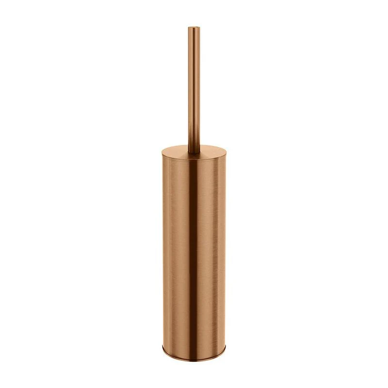 Meir Round Toilet Brush & Holder - Lustre Bronze - Image 3
