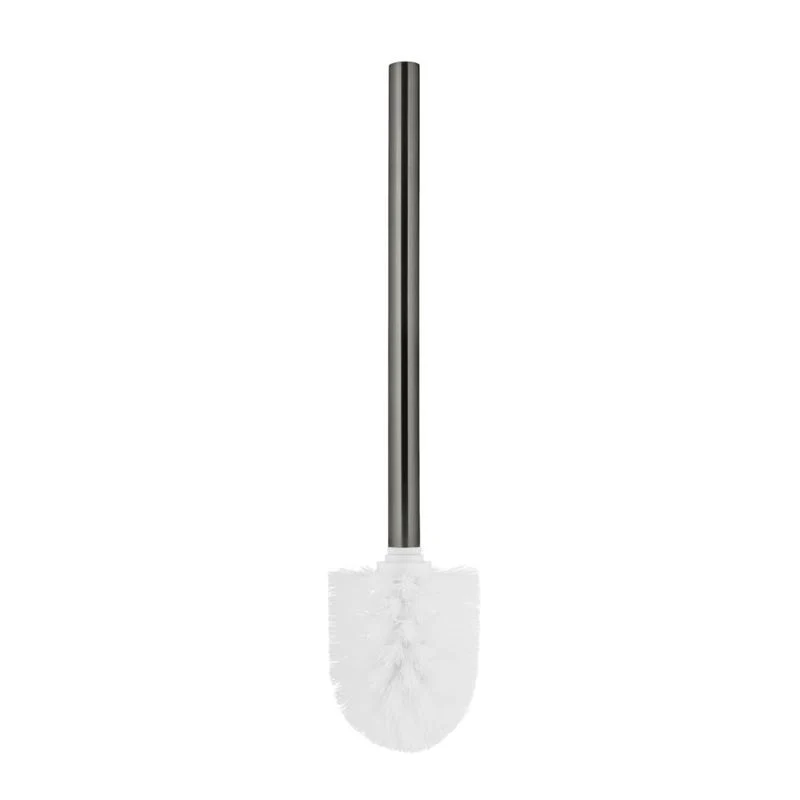 Meir Round Toilet Brush & Holder - Shadow Gun Metal - Image 3
