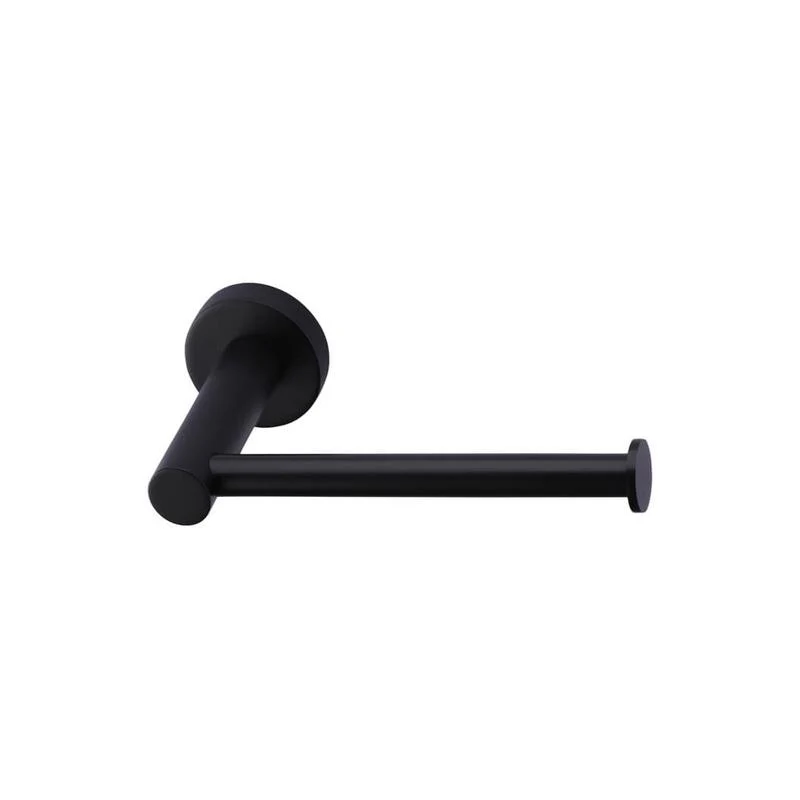 Meir Round Toilet Roll Holder - Black Matte - Image 4