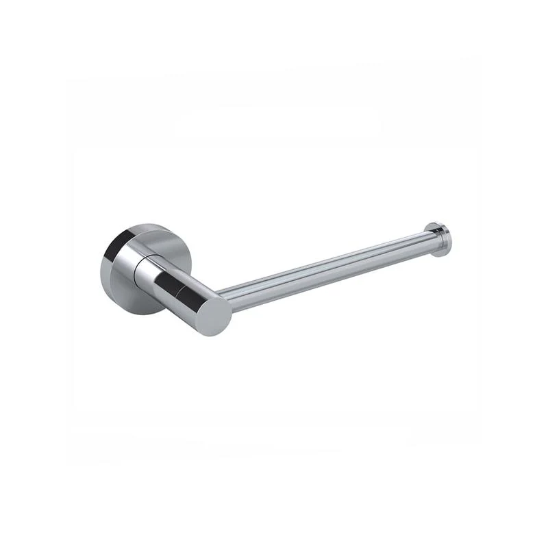 Meir Round Toilet Roll Holder - Polished Chrome - Image 5