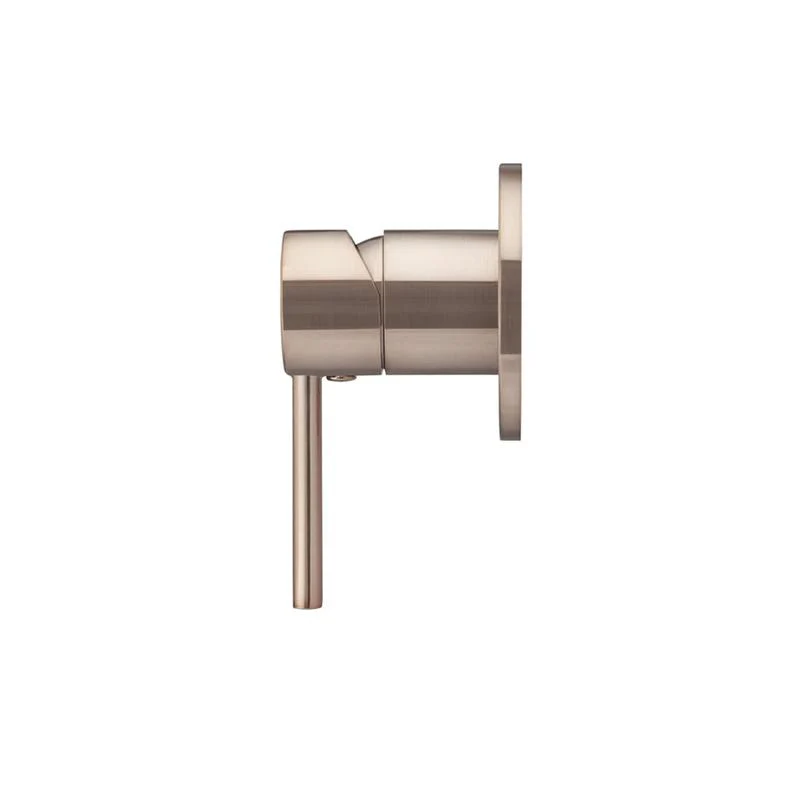 Meir Round Wall Mixer Trim Kit (In-wall Body Not Included) - Champagne - Image 2