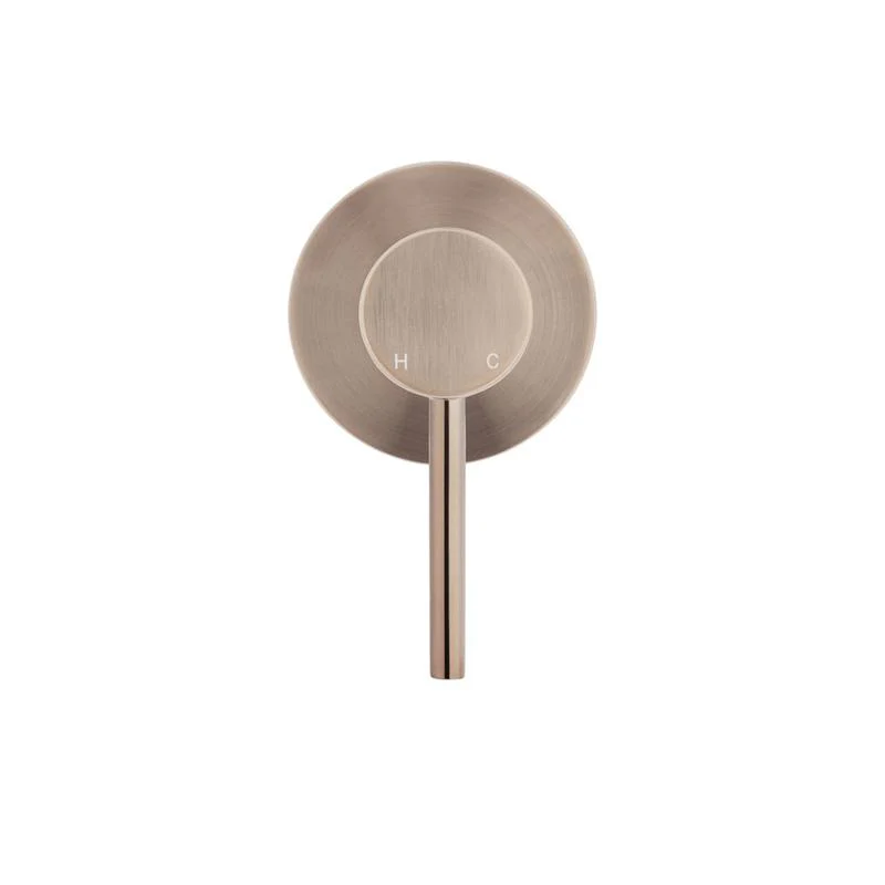 Meir Round Wall Mixer Trim Kit (In-wall Body Not Included) - Champagne - Image 3