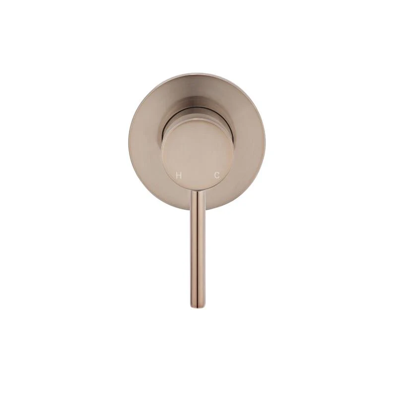 Meir Round Wall Mixer Trim Kit (In-wall Body Not Included) - Champagne - Image 4