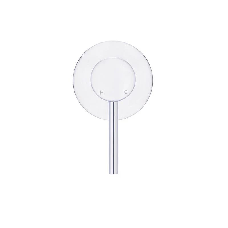 Meir Round Wall Mixer Trim Kit (In-wall Body Not Included) - Polished Chrome - Image 3
