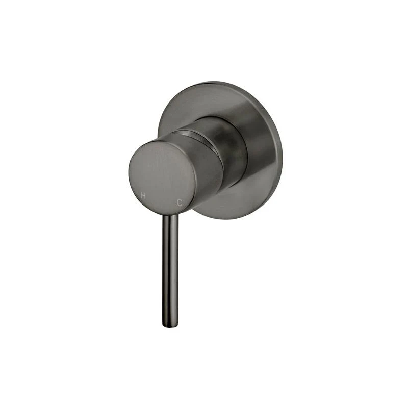 Meir Round Wall Mixer Trim Kit (In-wall Body Not Included) - Shadow Gun Metal