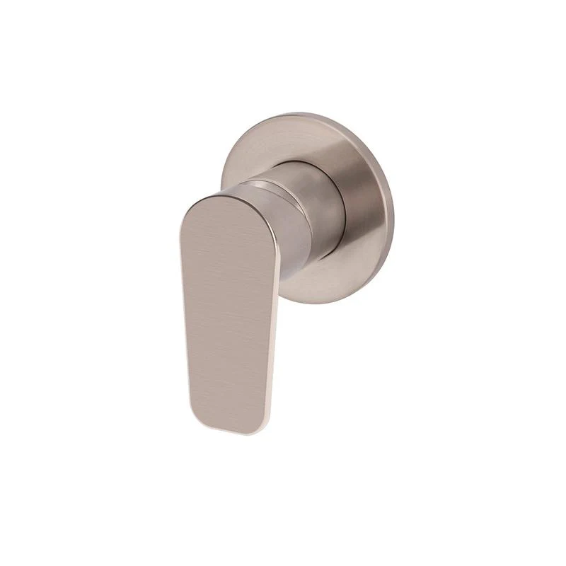 Meir Round Wall Mixer Paddle Handle Trim Kit (In-wall Body Not Included) - Champagne