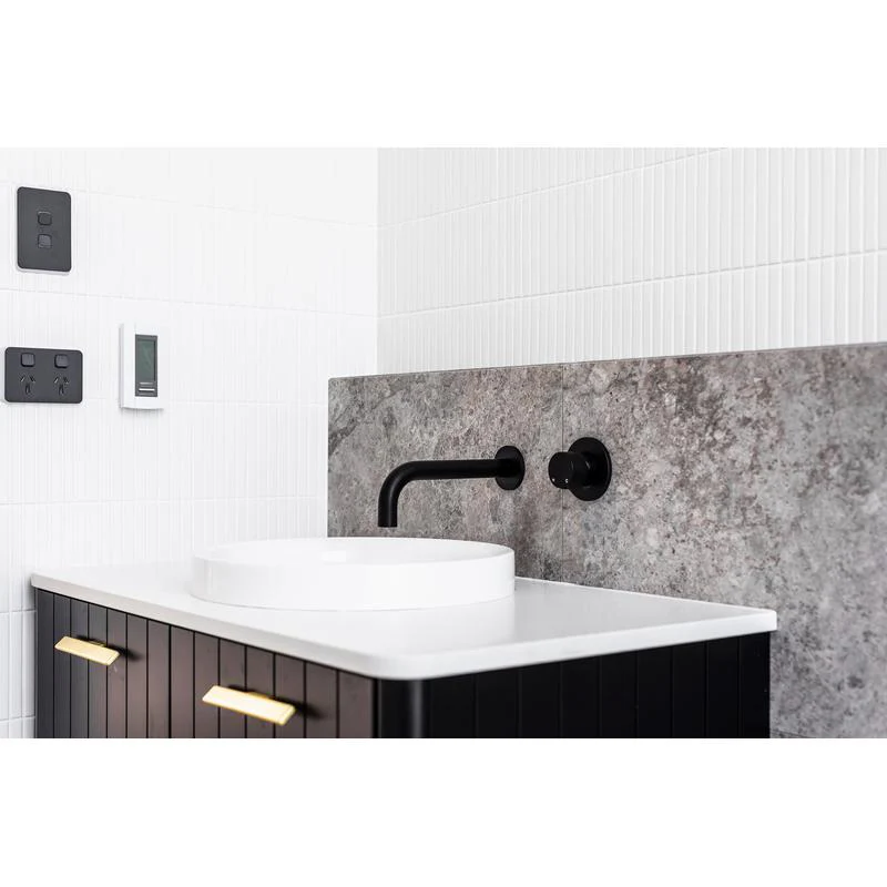 Meir Round Wall Mixer Pinless Handle Trim Kit (In-wall Body Not Included) - Black Matte - Image 3