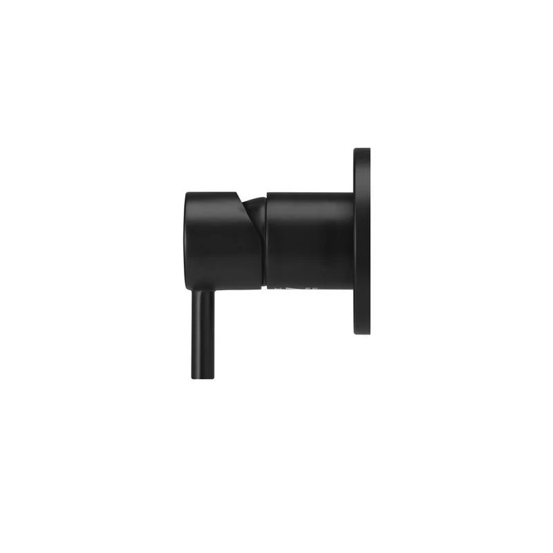 Meir Round Wall Mixer Short Pinâ€“lever Trim Kit (In-wall Body Not Included) - Black Matte - Image 2
