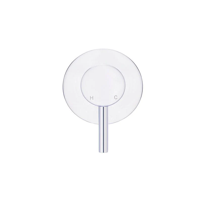 Meir Round Wall Mixer Short Pinâ€“lever Trim Kit (In-wall Body Not Included) - Polished Chrome - Image 3