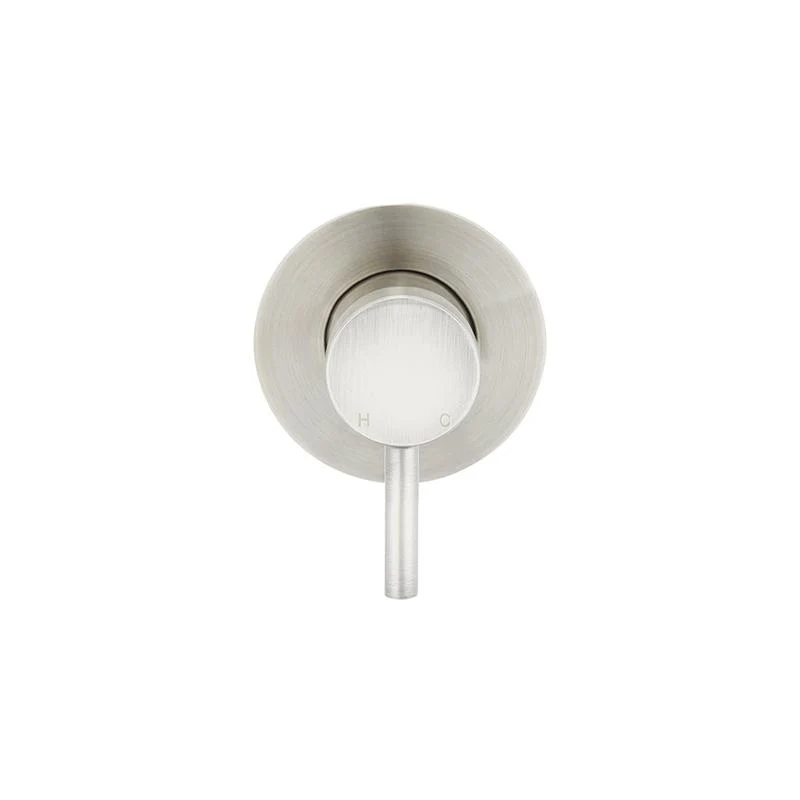 Meir Round Wall Mixer Short Pinâ€“lever Trim Kit (In-wall Body Not Included) - PVD Brushed Nickel - Image 5