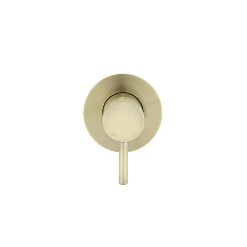 Meir Round Wall Mixer Short Pinâ€“lever Trim Kit (In-wall Body Not Included) - PVD Tiger Bronze - Image 4