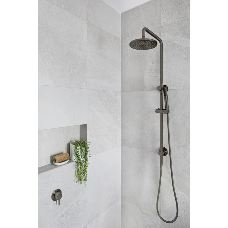 Meir Round Wall Mixer Short Pin–lever Trim Kit (In-wall Body Not Included) - Shadow Gun Metal - Image 5