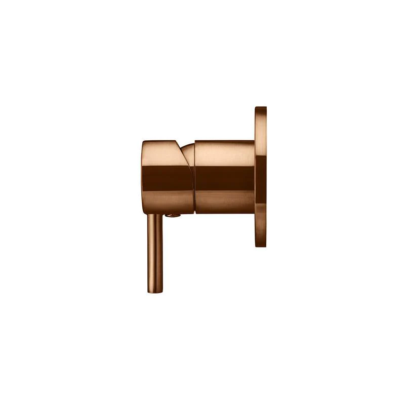Meir Round Wall Mixer Short Pin lever Trim Kit (In-wall Body Not Included) - Lustre Bronze - Image 2